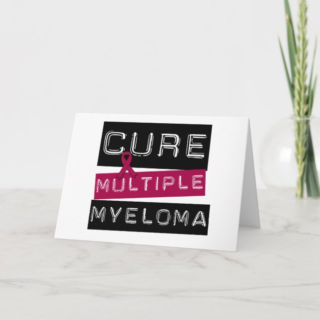 Cure Multiple Myeloma Card (Front)