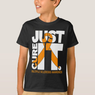 Cure Multiple Sclerosis Ribbon T-Shirt