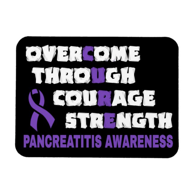 CURE...Pancreatitis Magnet (Horizontal)