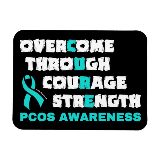 CURE...PCOS  MAGNET (Horizontal)