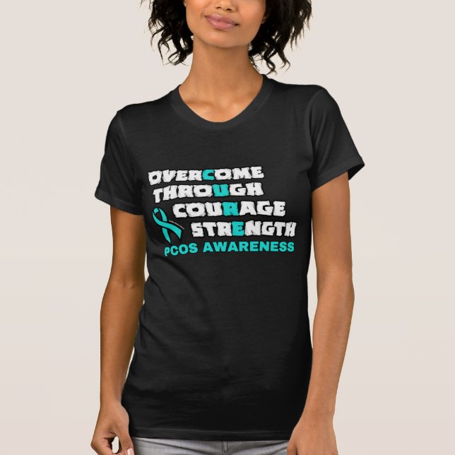 CURE...PCOS T-Shirt (Front)