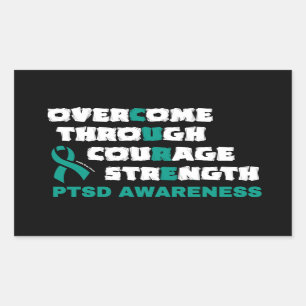 CURE...PTSD STICKER