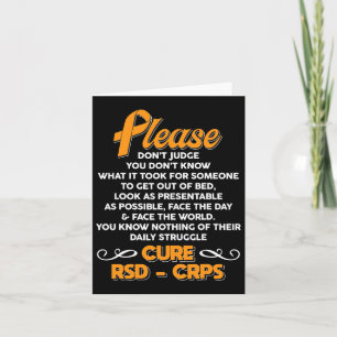Cure Rsdcrps Support Rsdcrps Awareness Card