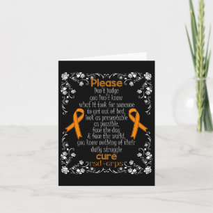 Cure Rsdcrps Support Rsdcrps Awareness T Shirt1 Card