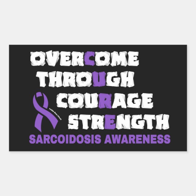 CURE...Sarcoidosis Sticker (Front)