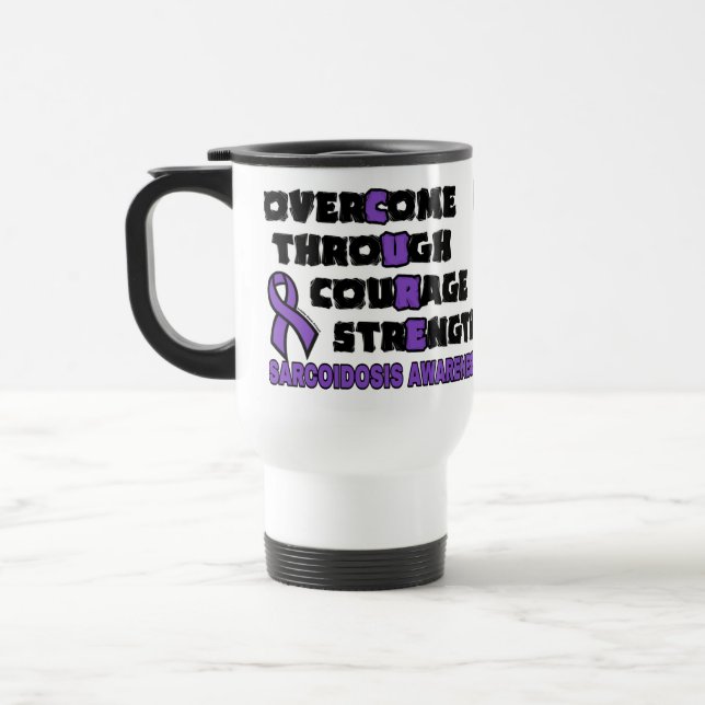 CURE...Sarcoidosis  Travel Mug (Left)