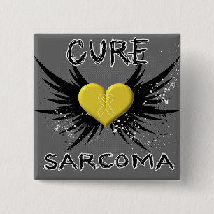 Cure Sarcoma 2 Inch Square Button