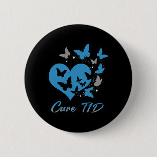 Cure T1D Type One Diabetes Awareness Day Warrior B 2 Inch Round Button