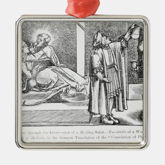 Cure through the Intercession of a Healing Metal Ornament (Front)