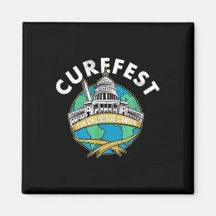 Curefest Childhood Cancer Curefest Around The Worl Magnet