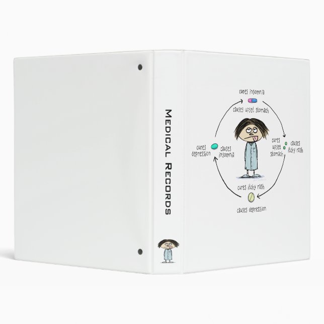 Cures and Causes - The Circle of Medication Binder (Background)