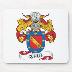 Curiel Family Crest Mouse Pad