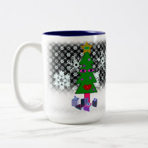 Curieuse Mug de Noël