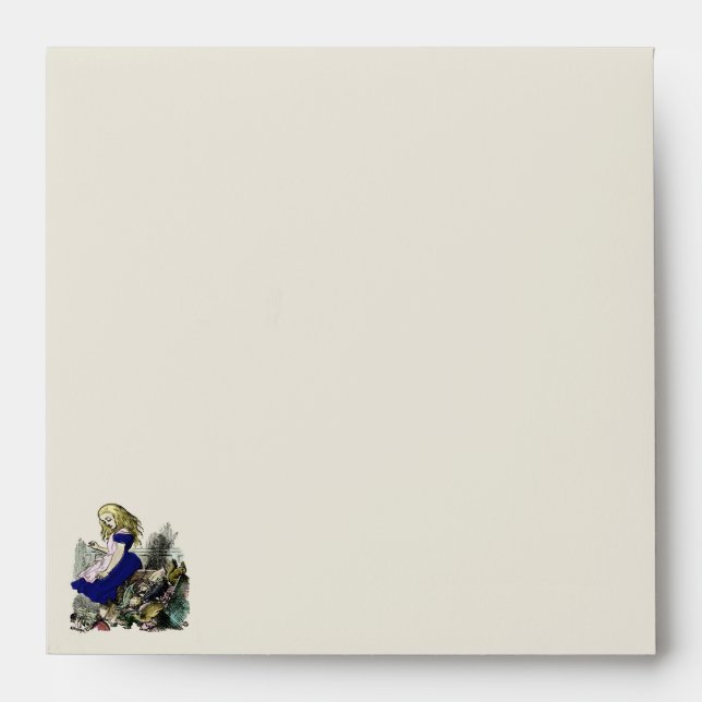 Curieux Alice ~ Enveloppe (Devant)