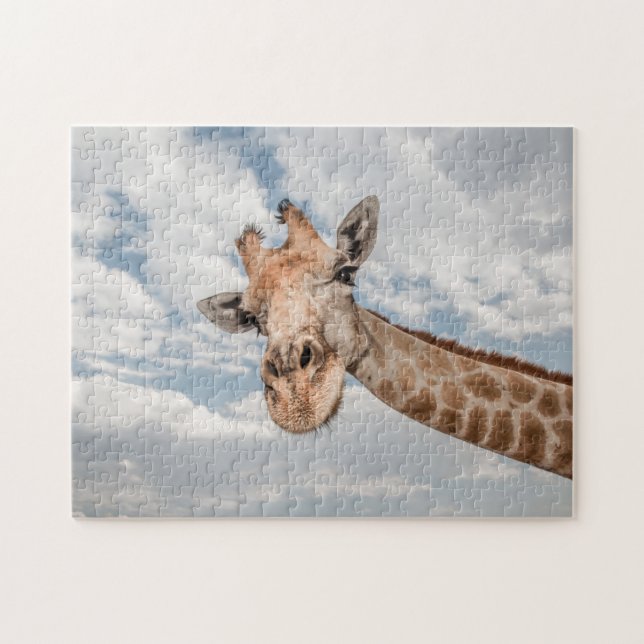 Curieux puzzle Giraffe (Horizontal)