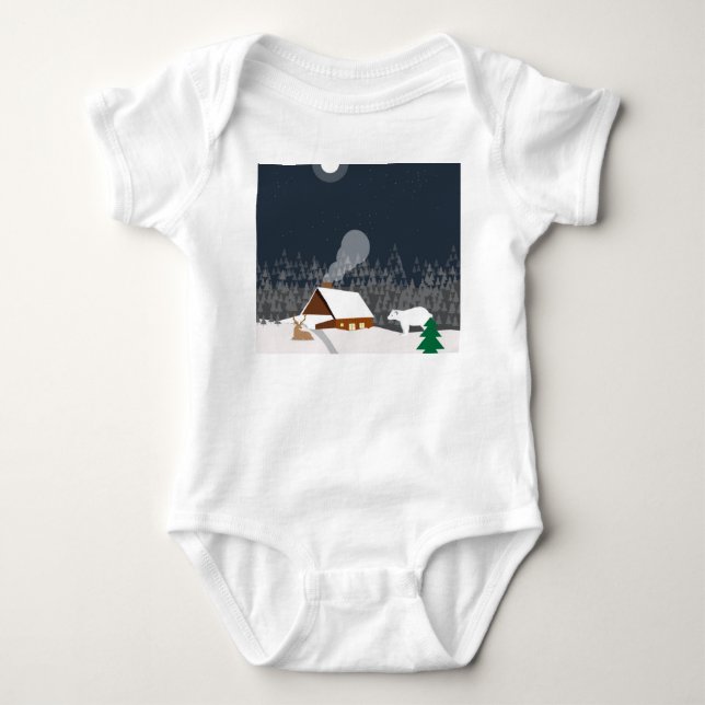 curiosity baby bodysuit (Front)