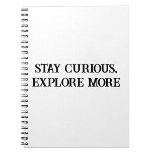 Curiosity Explorer Kids Notebook