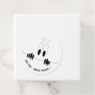 Curiosity Eyes Favour Tags Smile - Your Text /Colo