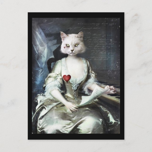 "Curiosity" I Postcard (Front)