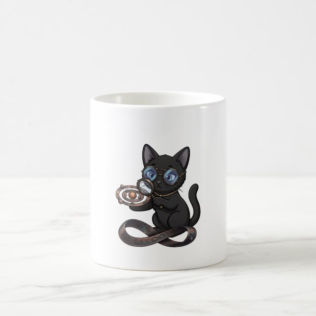 "Curiosity is the beginning of wisdom." Coffee Mug (Center)