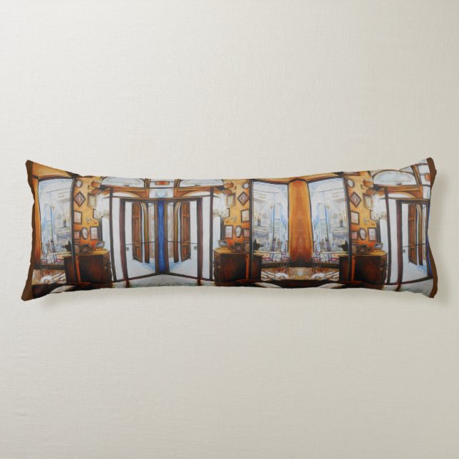 Curiosity is the Tool of the Wise Body Pillow (Front)