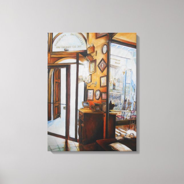 Curiosity is the Tool of the Wise Canvas Print (Front)