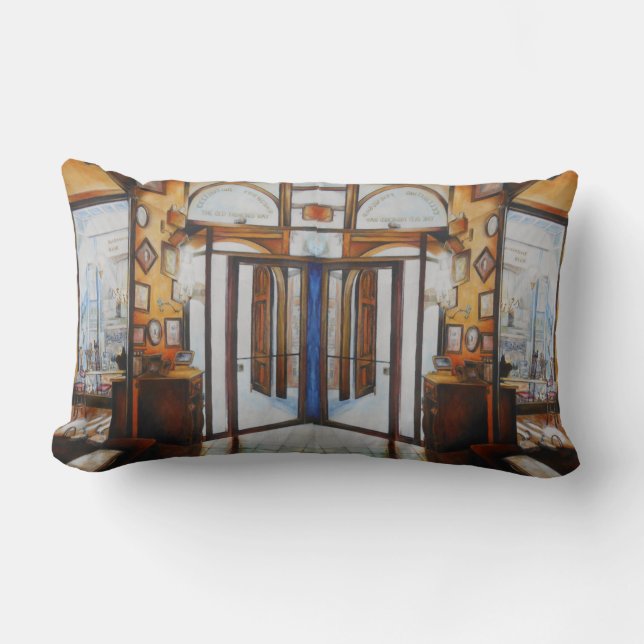 Curiosity is the Tool of the Wise Lumbar Pillow (Front)