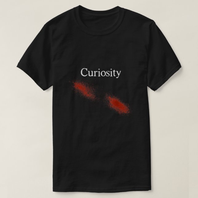 Curiosity Killed The Cat Funny Halloween 2019 Cost T-Shirt (Design Front)