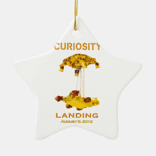 Curiosity Landing - Aug 5, 2012 Ceramic Ornament