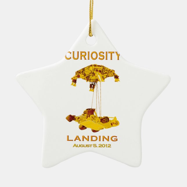 Curiosity Landing - Aug 5, 2012 Ceramic Ornament (Front)