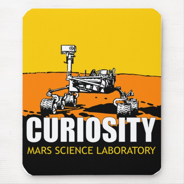 Curiosity Rover  Mouse Pad (Front)