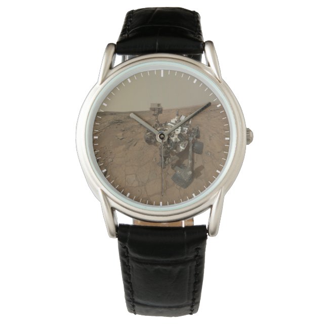 Curiosity Rover On The Surface Of Mars. Watch (Front)