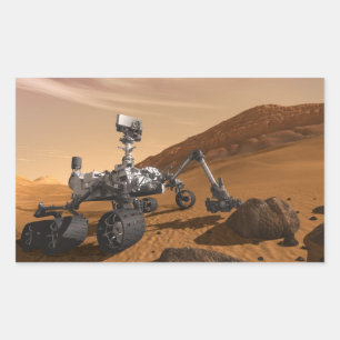 Curiosity: The Next Mars Rover Sticker
