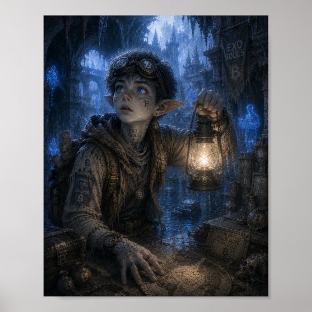 Curiosity / Treasure Hunter / Underground City Poster (Front)