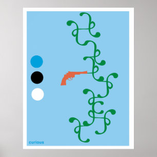 Curiosity Vine Poster