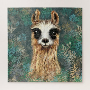 Curious Baby Llama Jigsaw Puzzle  Fun