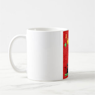 CURIOUS CATS AT CHRISTMAS Mug