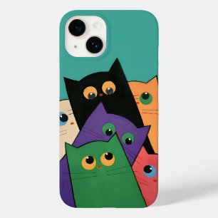 Curious Cats Case-Mate iPhone 14 Case