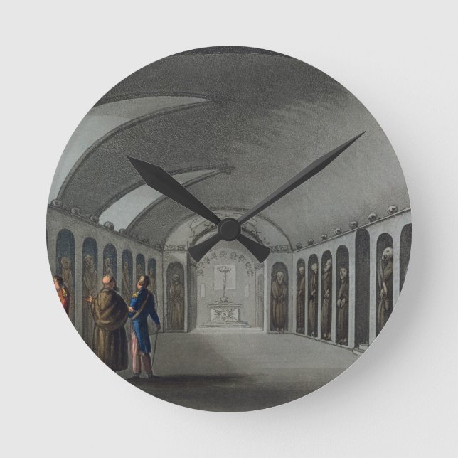 Curious Cemetery under the Capuchin Monastery, nea Round Clock (Front)