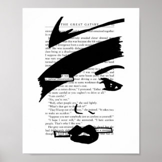 Curious Conversation (The Great Gatsby) Poster