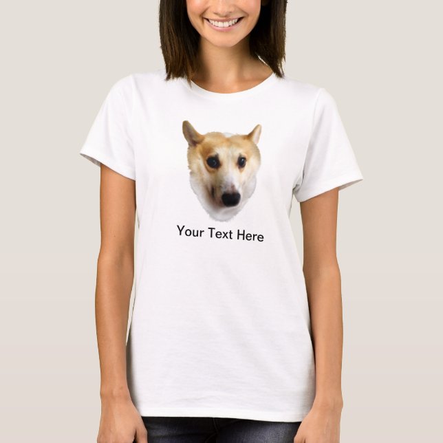Curious Corgi T-Shirt (Front)