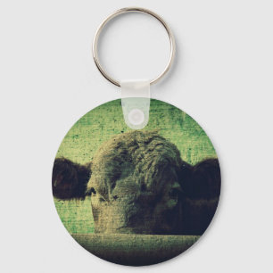 Curious Cow Keychain