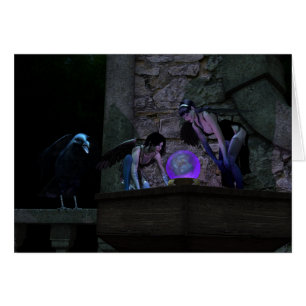 Curious Crow Faeries