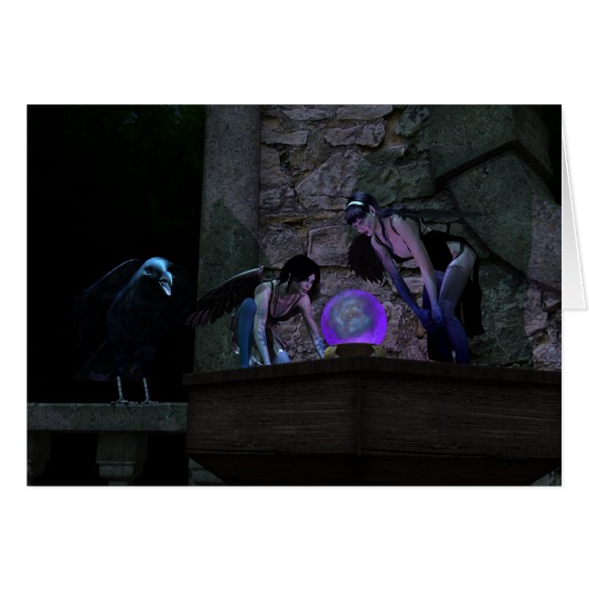 Curious Crow Faeries (Front Horizontal)