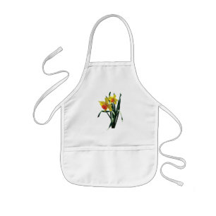 Curious Daffodils Kids Apron