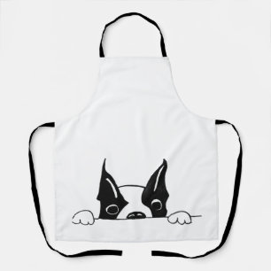 Curious dog Apron