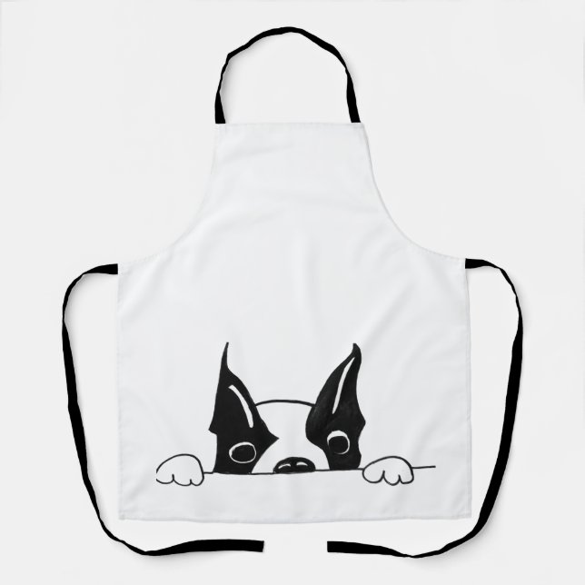 Curious dog Apron (Front)