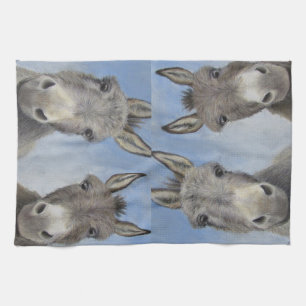 Curious Donkeys Kitchen Towel