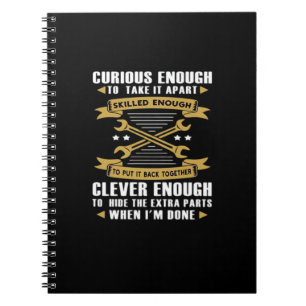 Curious Enough To Take It Apart Skill - Skilled La Notebook