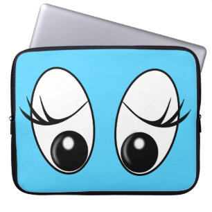 Curious Eyes Custom Colours Laptop Sleeve